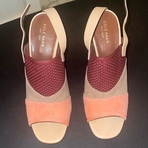Cole Haan Colorblock Sandal Heel